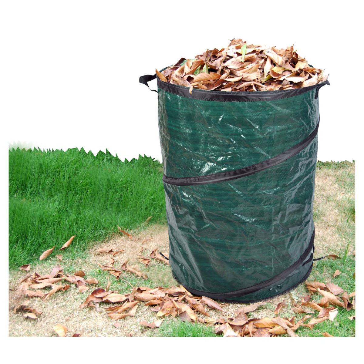 GARDENSTAR Sac de jardin pop'up imperméable - 63L - 90g/m²