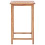 Voir la diapositive 5 : VIDAXL Ensemble de bar 3 pcs Bois de teck solide