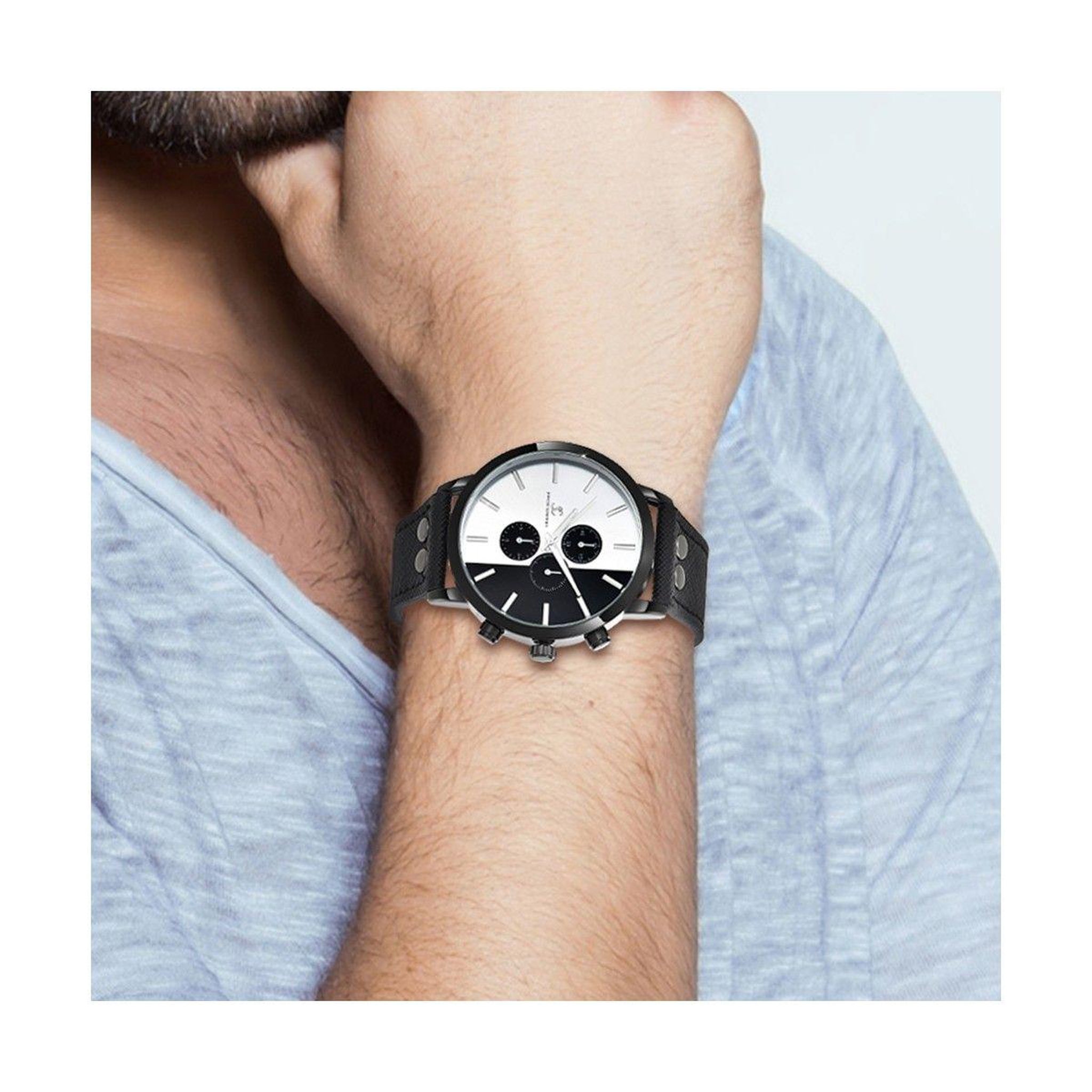 Voir la diapositive 2 : SC CRYSTAL Montre homme quartz par Pascal Szerman