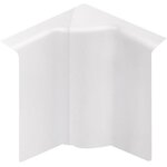 CENTRALE BRICO Angle intérieur blanc pour plinthe, H.11.5 x P.5.5 cm