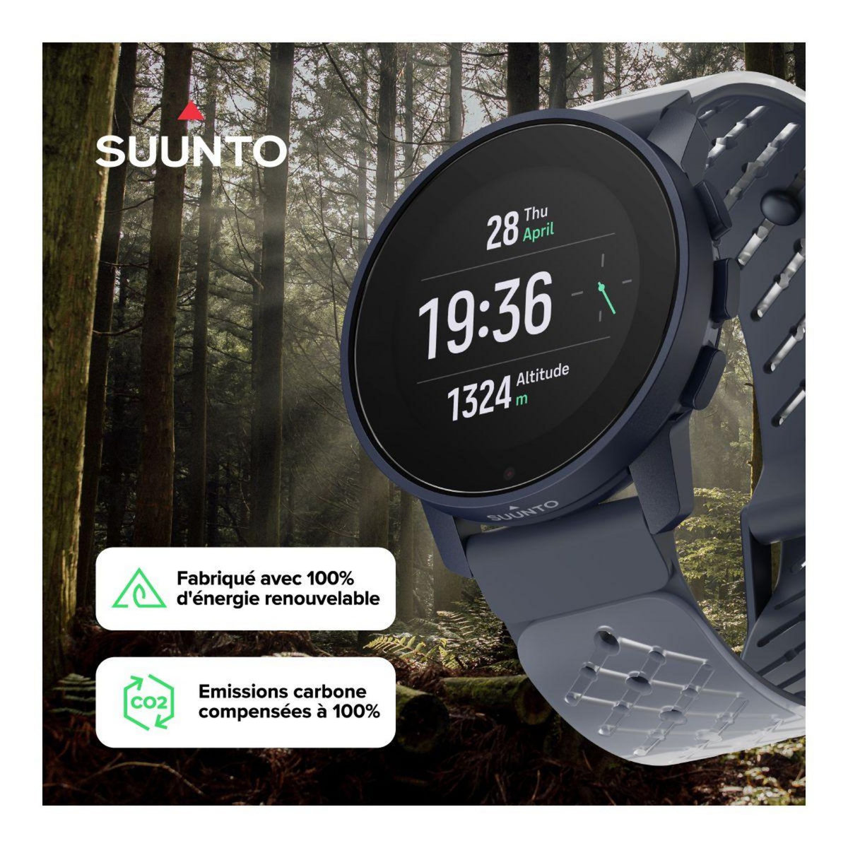 Suunto Montre sport 9 peak pro ocean blue