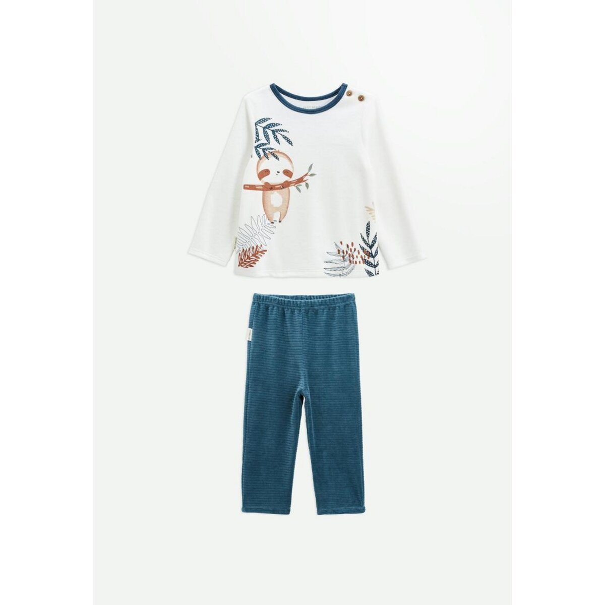 Pyjama velours bebe online pas cher