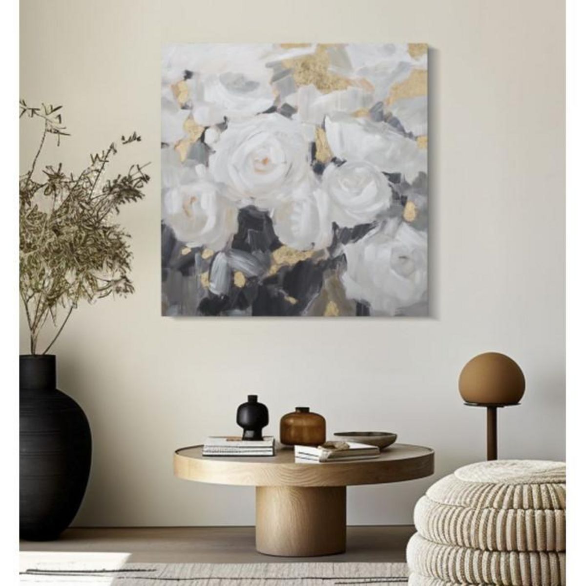 Paris Prix Toile Peinture Déco  Agathas  90x90cm Multicolore