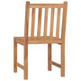 Voir la diapositive 5 : VIDAXL Chaises de jardin lot de 6 Bois de teck solide