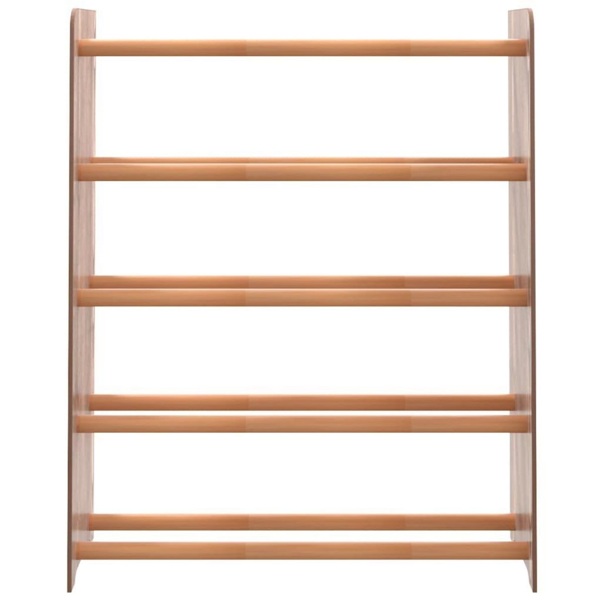 VIDAXL Etagere a chaussures Marron 65x24x81 cm Bois d'ingenierie