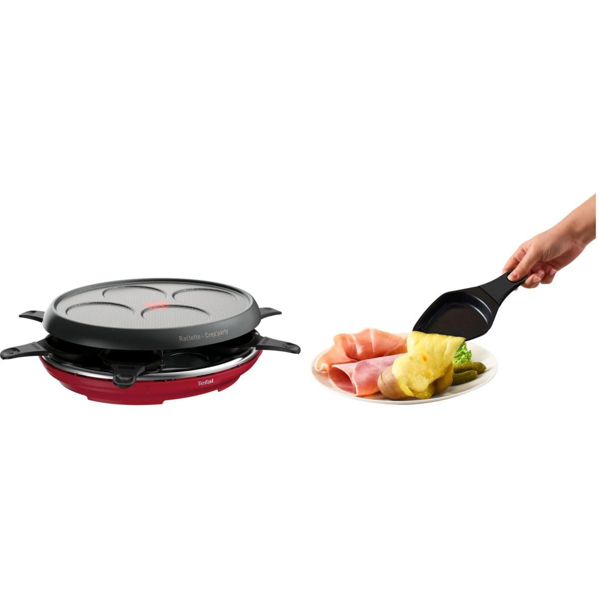 TEFAL Raclette Colormania rouge RE310512