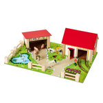 Eichhorn Eichhorn Wooden Farmhouse with Accessories, 20 pcs. 100004309