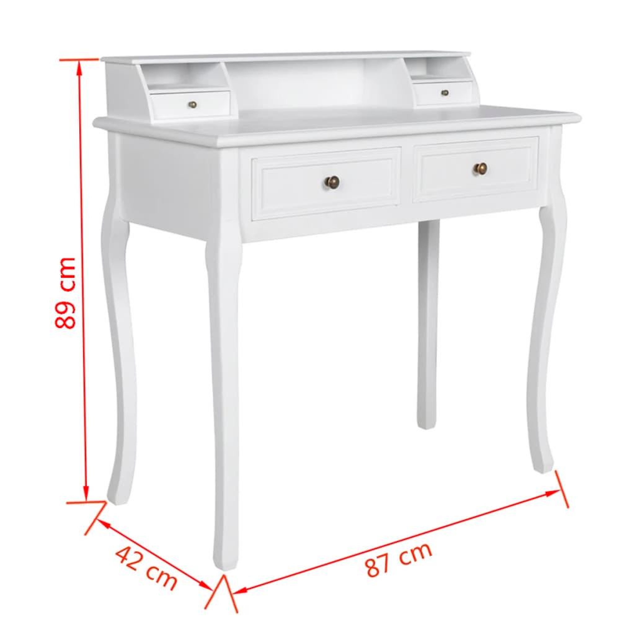 Voir la diapositive 6 : VIDAXL Table de maquillage luxueux moderne