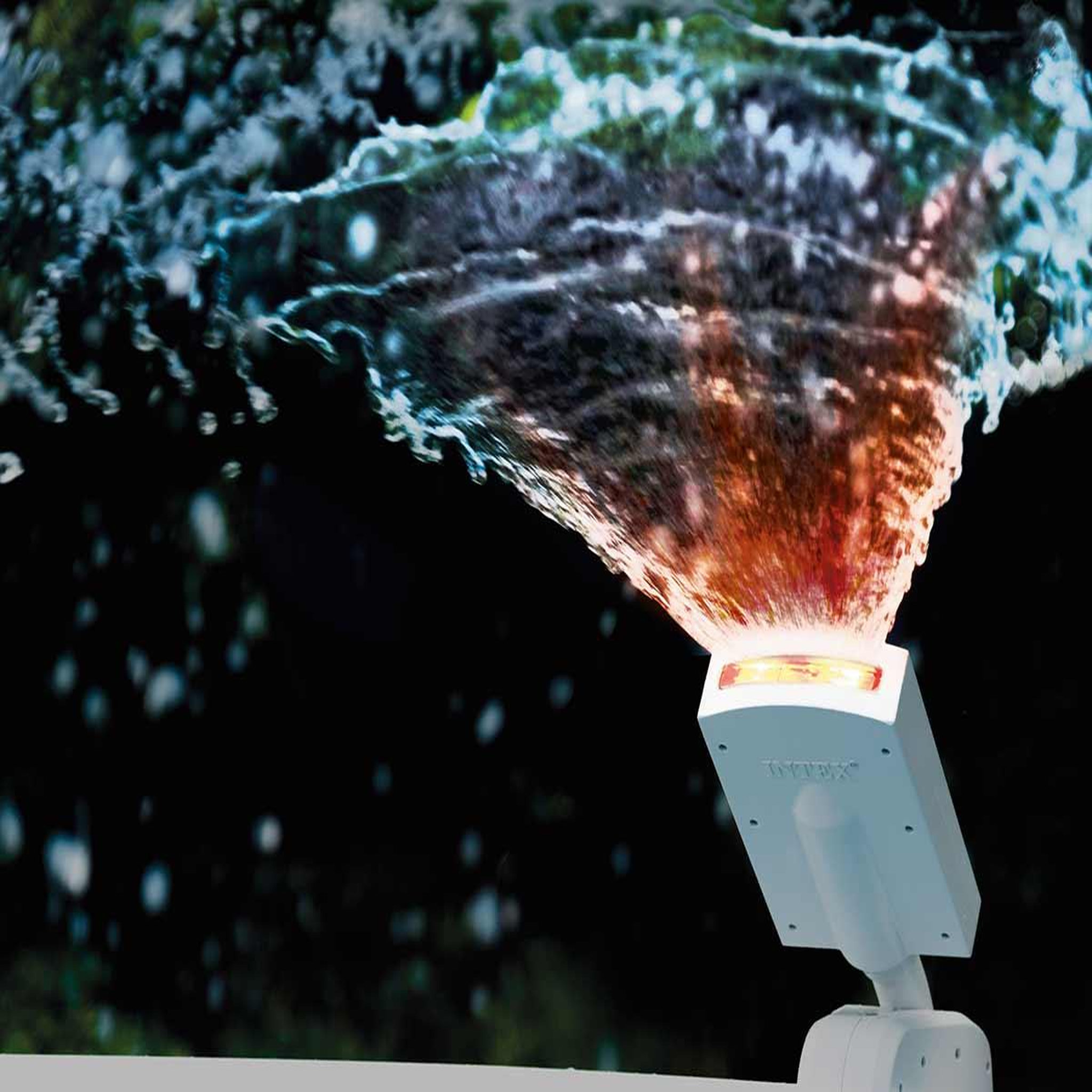 Voir la diapositive 4 : INTEX Fontaine de piscine avec LED multicolore - Intex