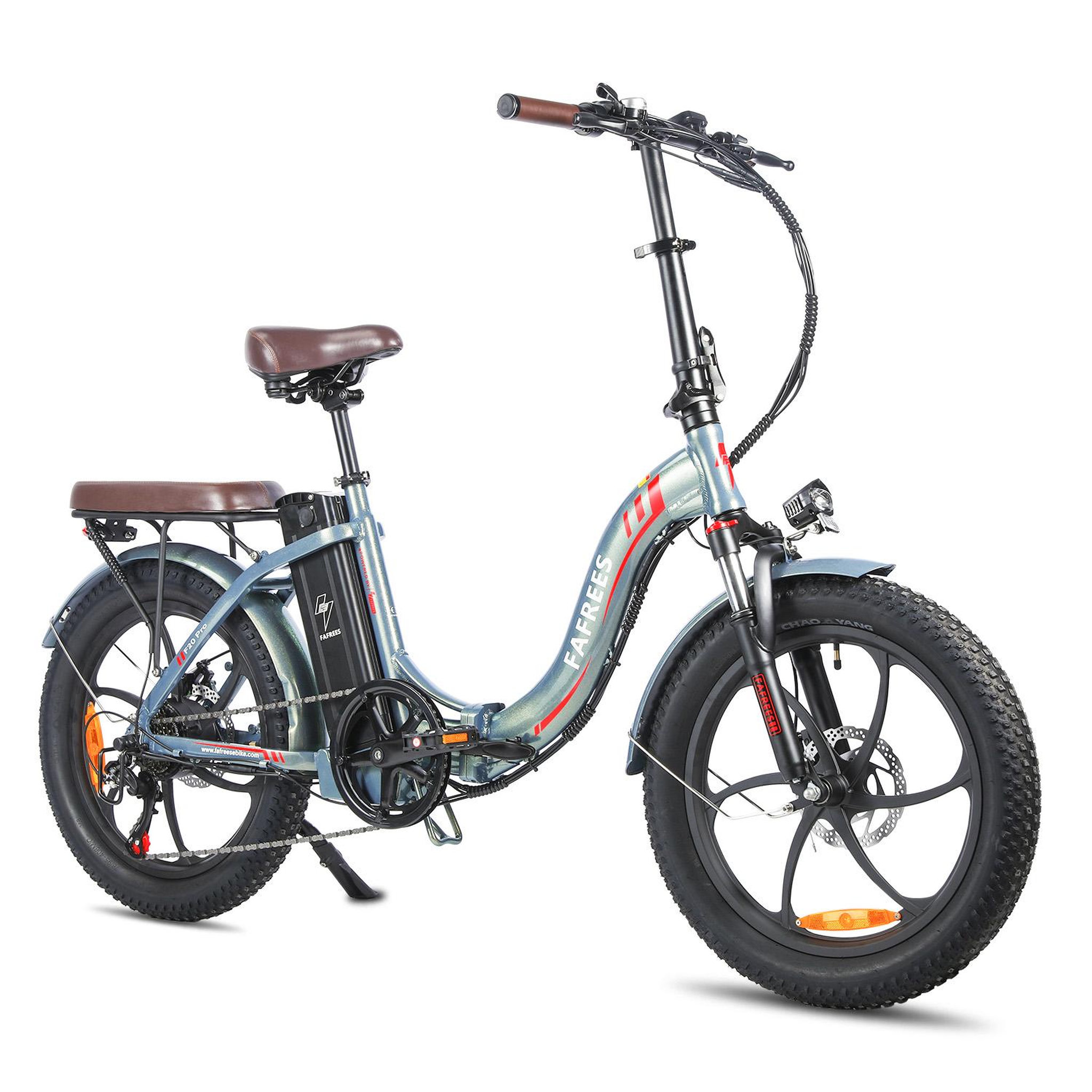 Voir la diapositive 4 : FAFREES Vélo électrique à gros pneus fafrees f20 pro