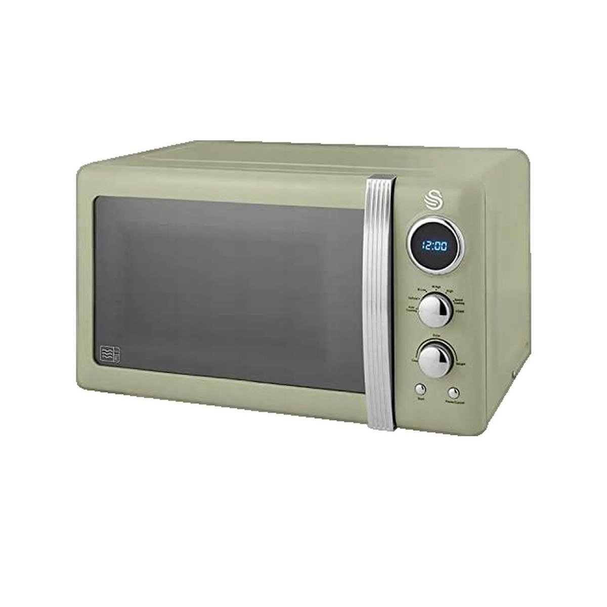 SWAN Micro-ondes Swan 5055322555122 rétro vert