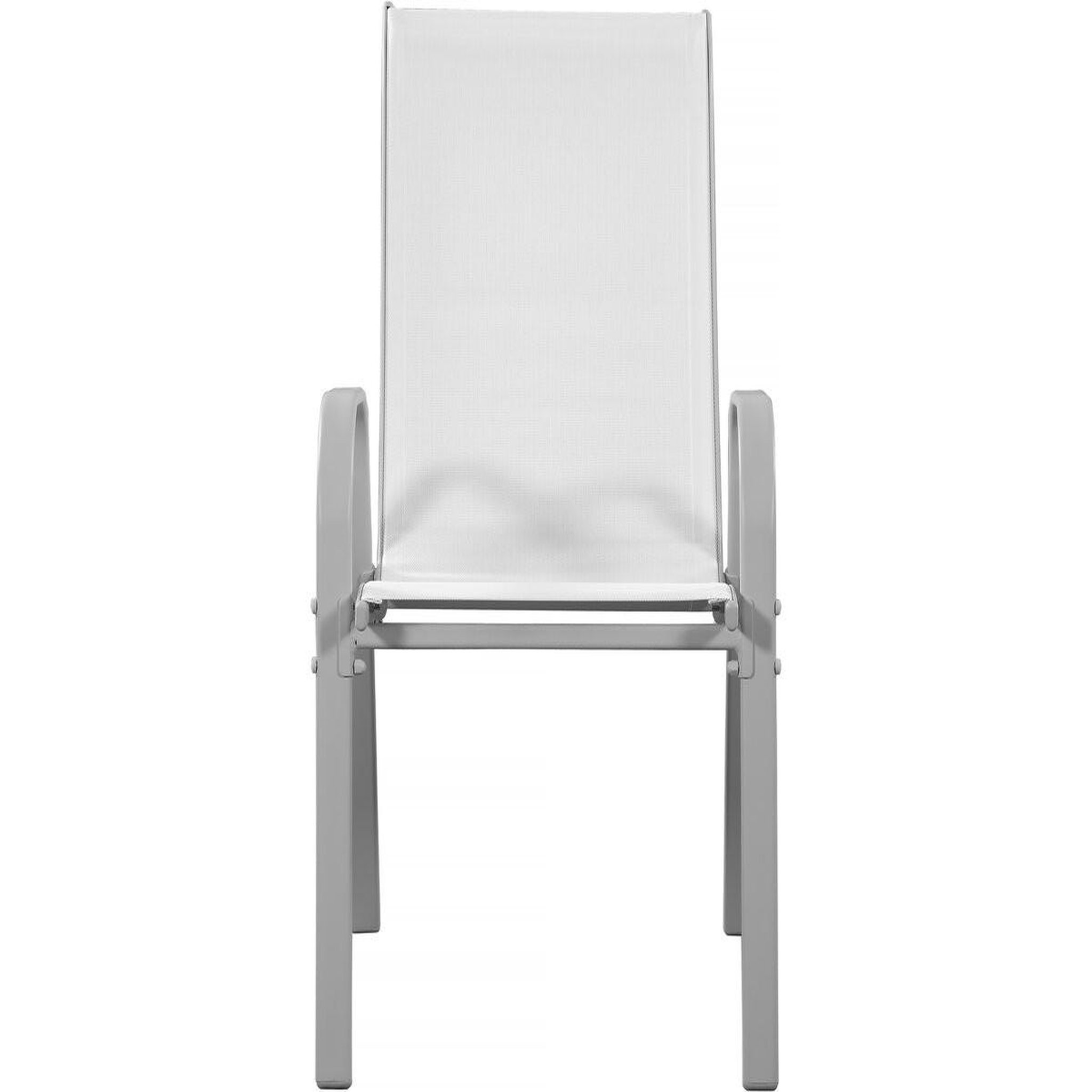 Voir la diapositive 4 : Habitat et Jardin Fauteuil jardin textilène  cordoba  - phoenix - gris clair - lot de 2