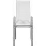Voir la diapositive 4 : Habitat et Jardin Fauteuil jardin Textilène  Cordoba  - Phoenix - Gris clair - Lot de 2