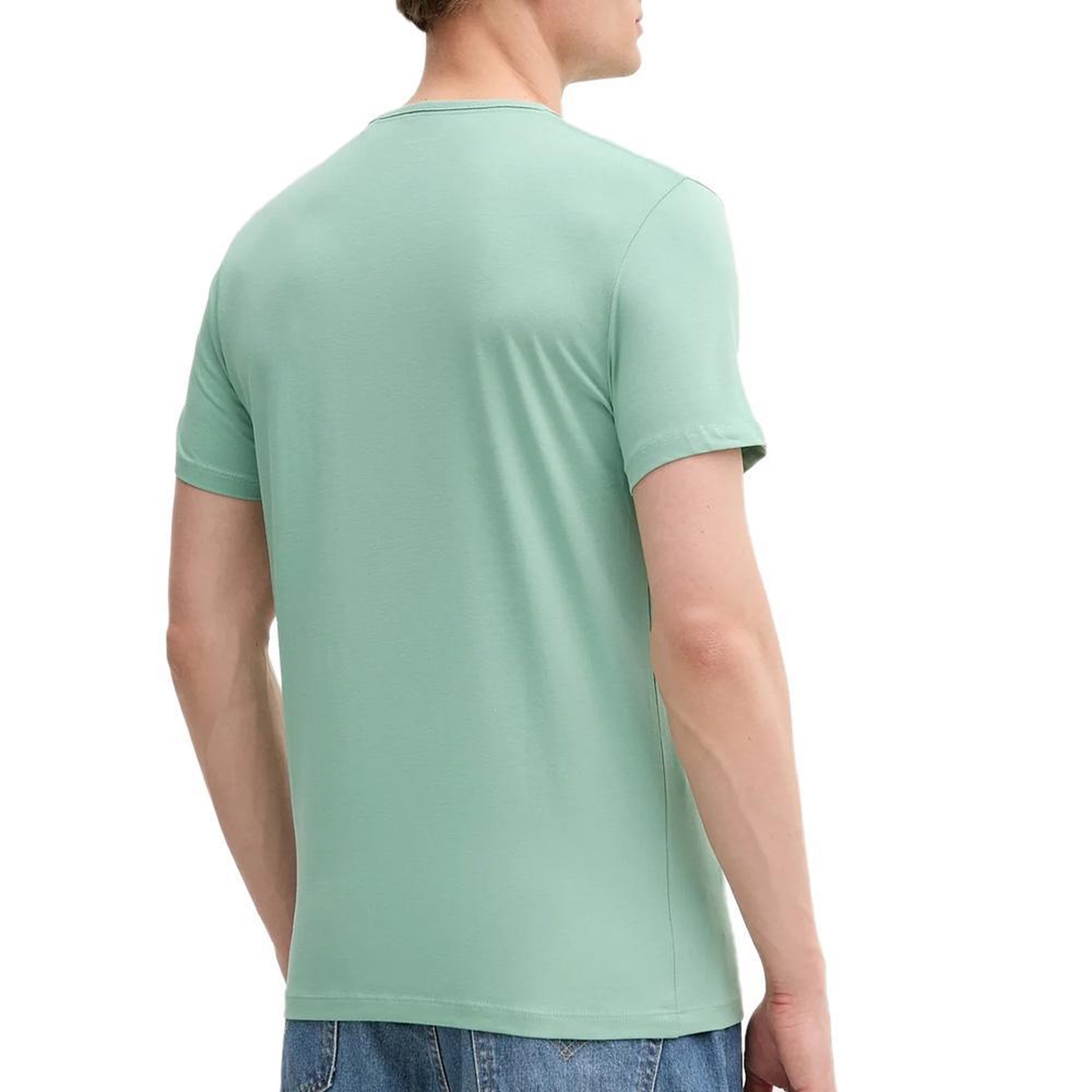 Voir la diapositive 2 : Pepe Jeans T-shirt Vert clair Homme Pepe Jeans Original Basic PM508212
