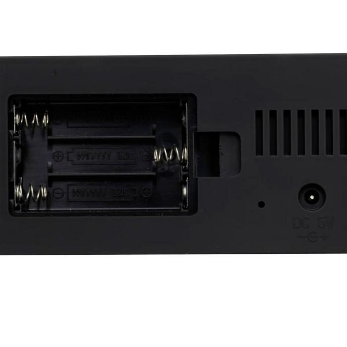 ATMOSPHERA Réveil Digital  Nelson  14cm Noir