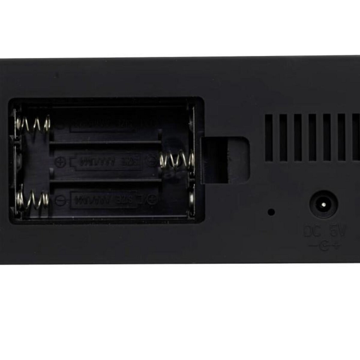 ATMOSPHERA Réveil Digital  Nelson  14cm Noir