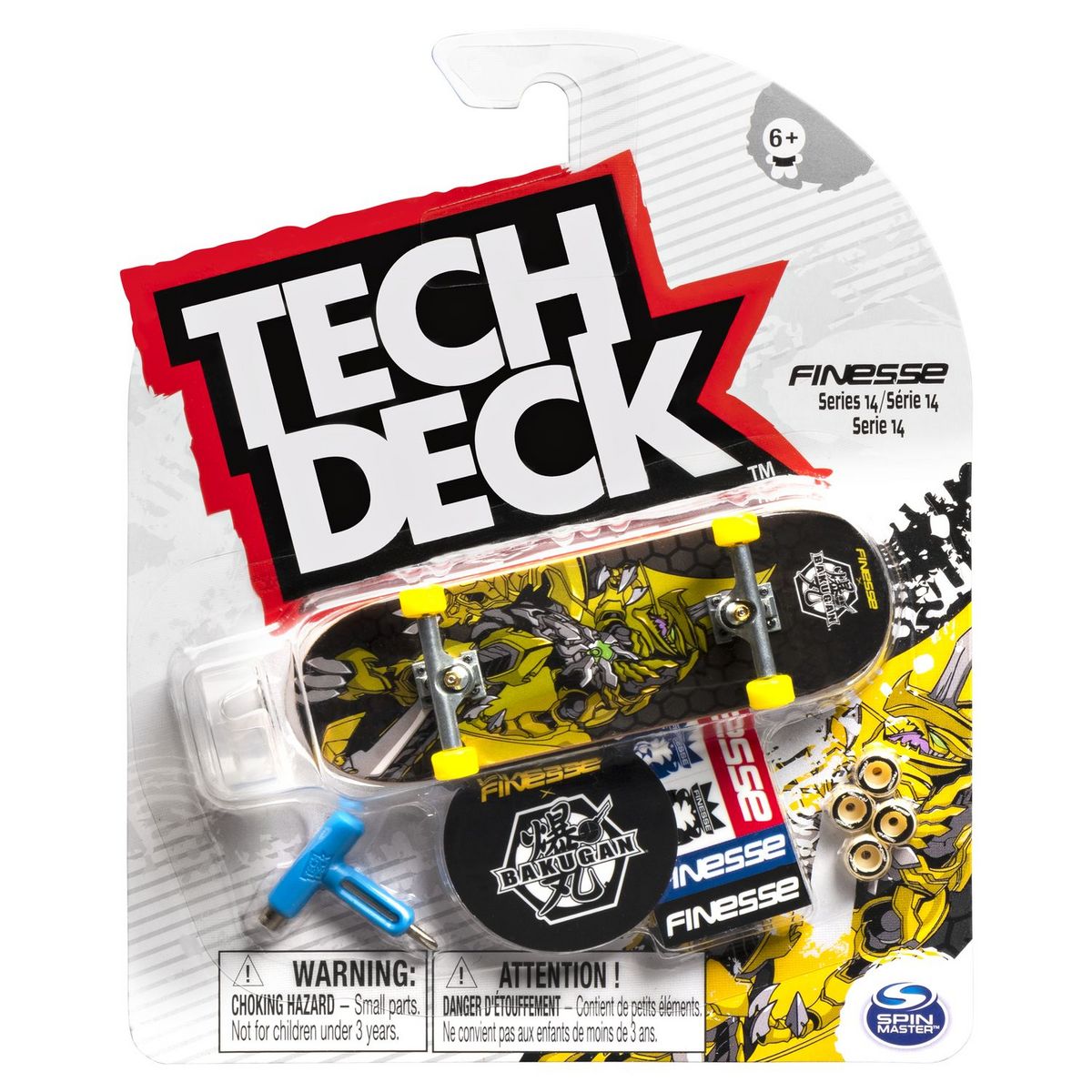 SPIN MASTER Pack 1 finger skate Tech Deck
