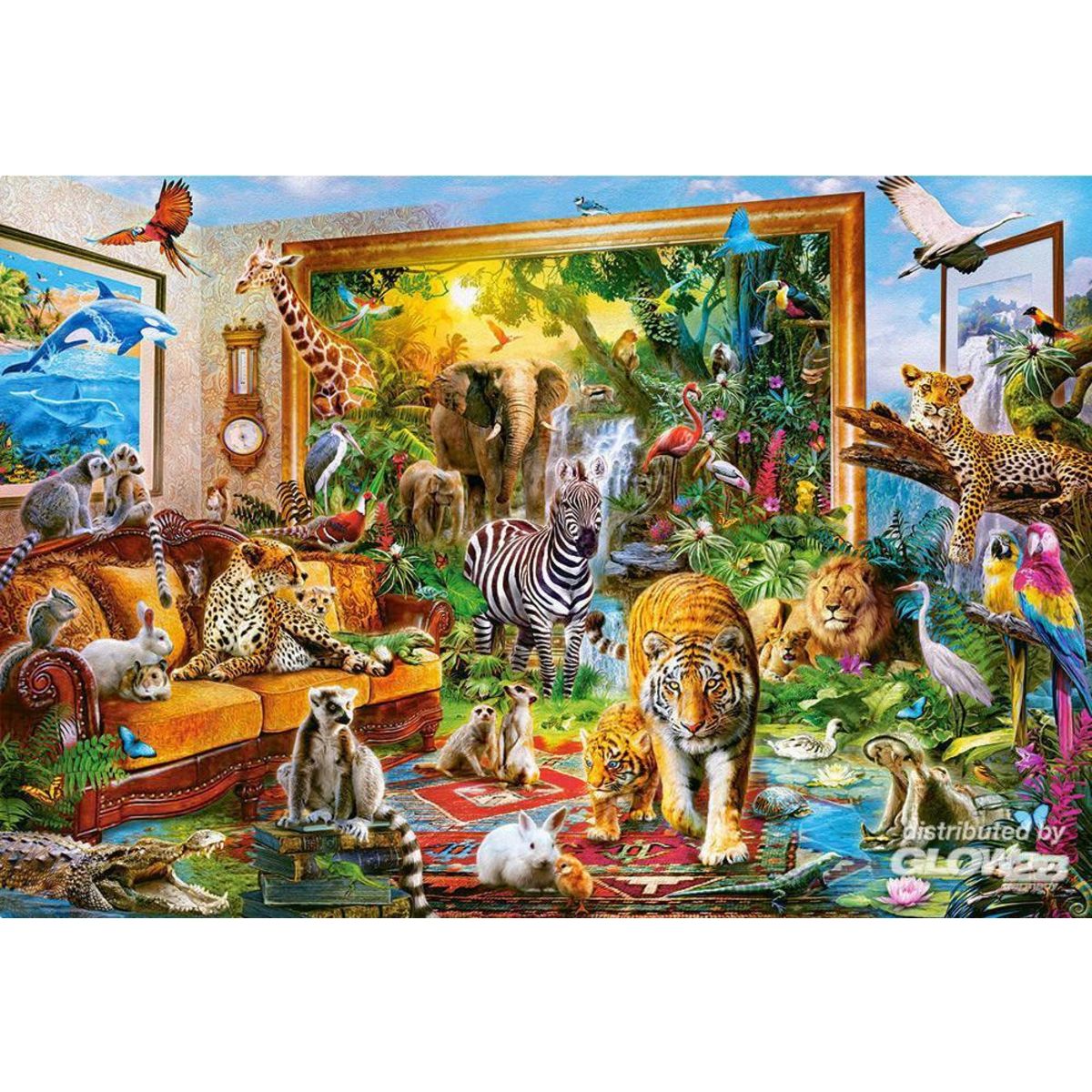 Castorland Puzzle 1000 pièces : Venir dans la pièce