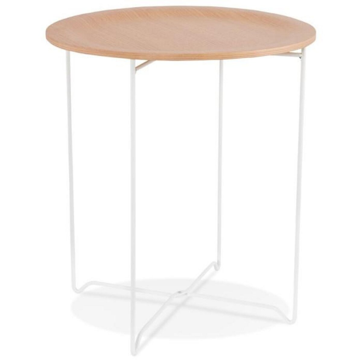 Paris Prix Table d'Appoint Design  Kwiko  46cm Naturel