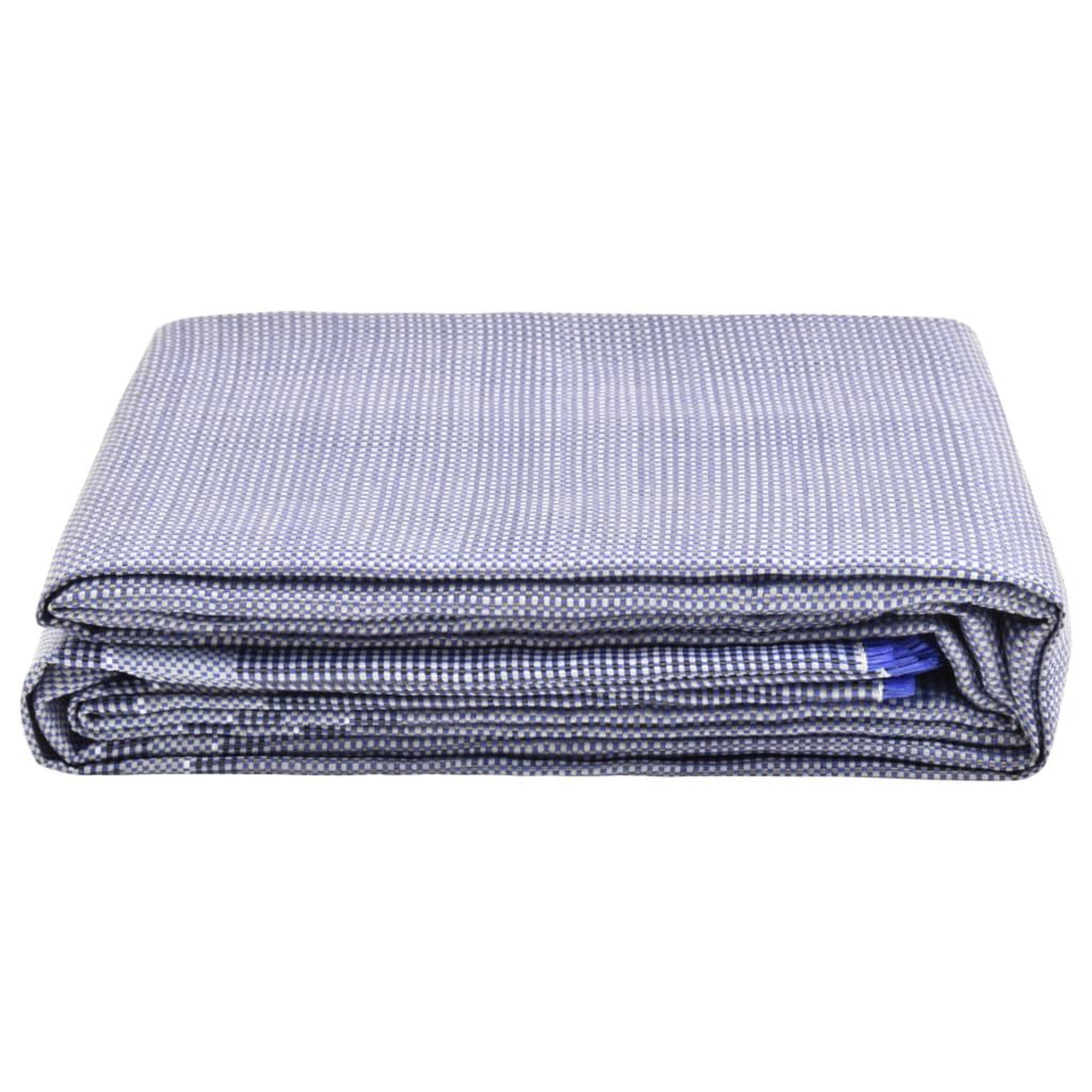 Voir la diapositive 1 : VIDAXL Tapis de tente 600x300 cm Bleu
