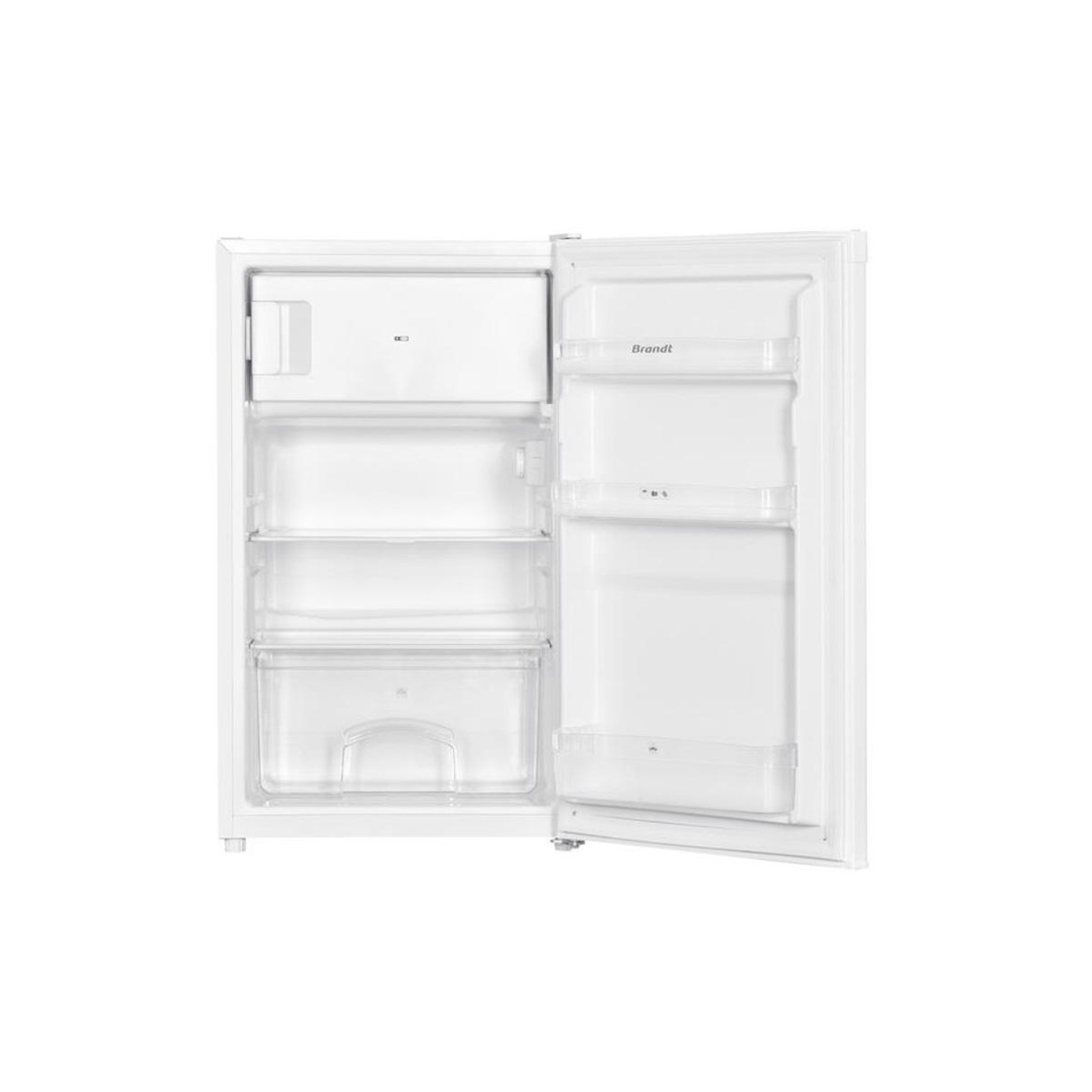 Voir la diapositive 3 : BRANDT Réfrigérateur table top 50cm 102l blanc - BST504ESW