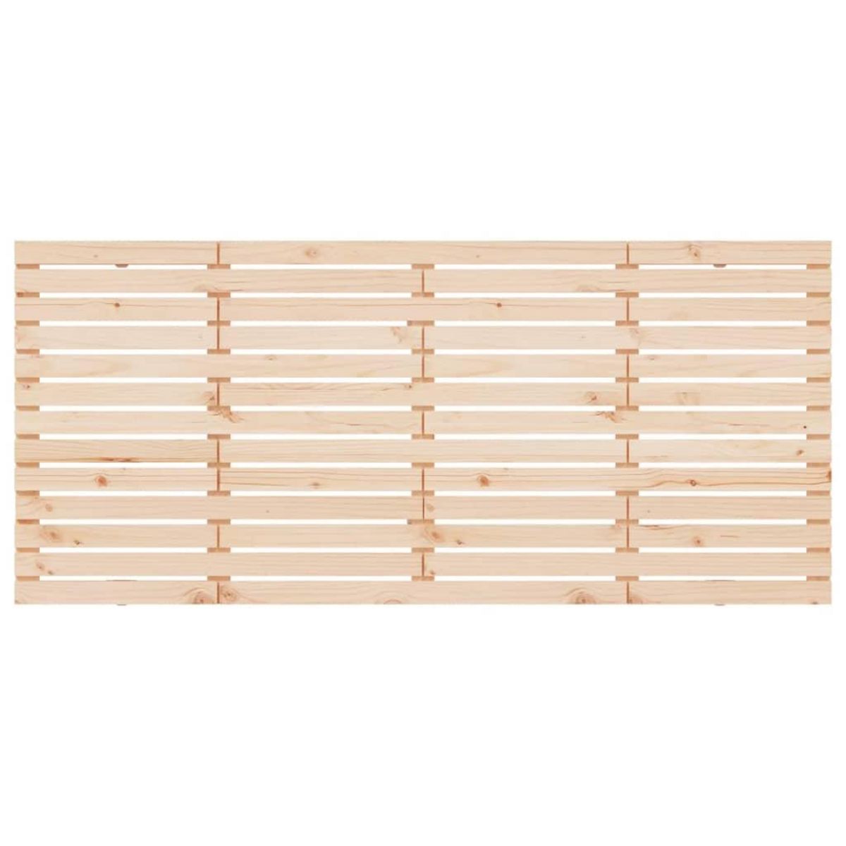 VIDAXL Tete de lit murale 206x3x91,5 cm Bois massif de pin