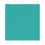 VIDAXL Store plisse vert petrole 115x150cm largeur du tissu 114,4cm