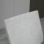 Voir la diapositive 5 : VINSETTO Chaise de bureau ergonomique hauteur réglable pivotante 360° piètement acier blanc lin gris clair