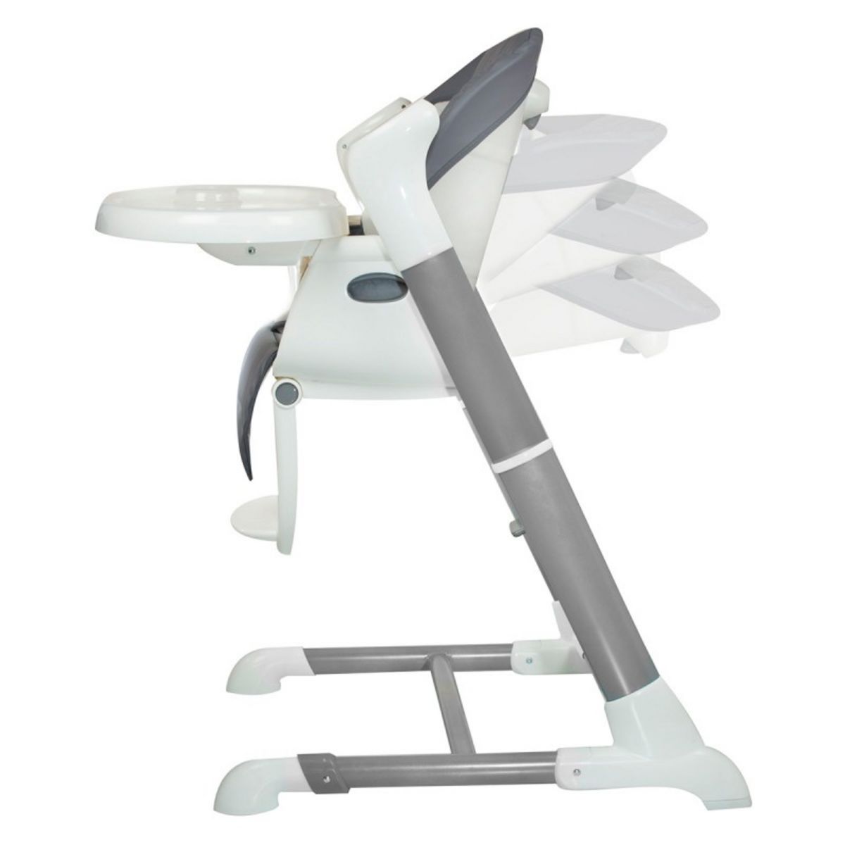 BANNINI Chaise haute 2 en 1 UGO grise