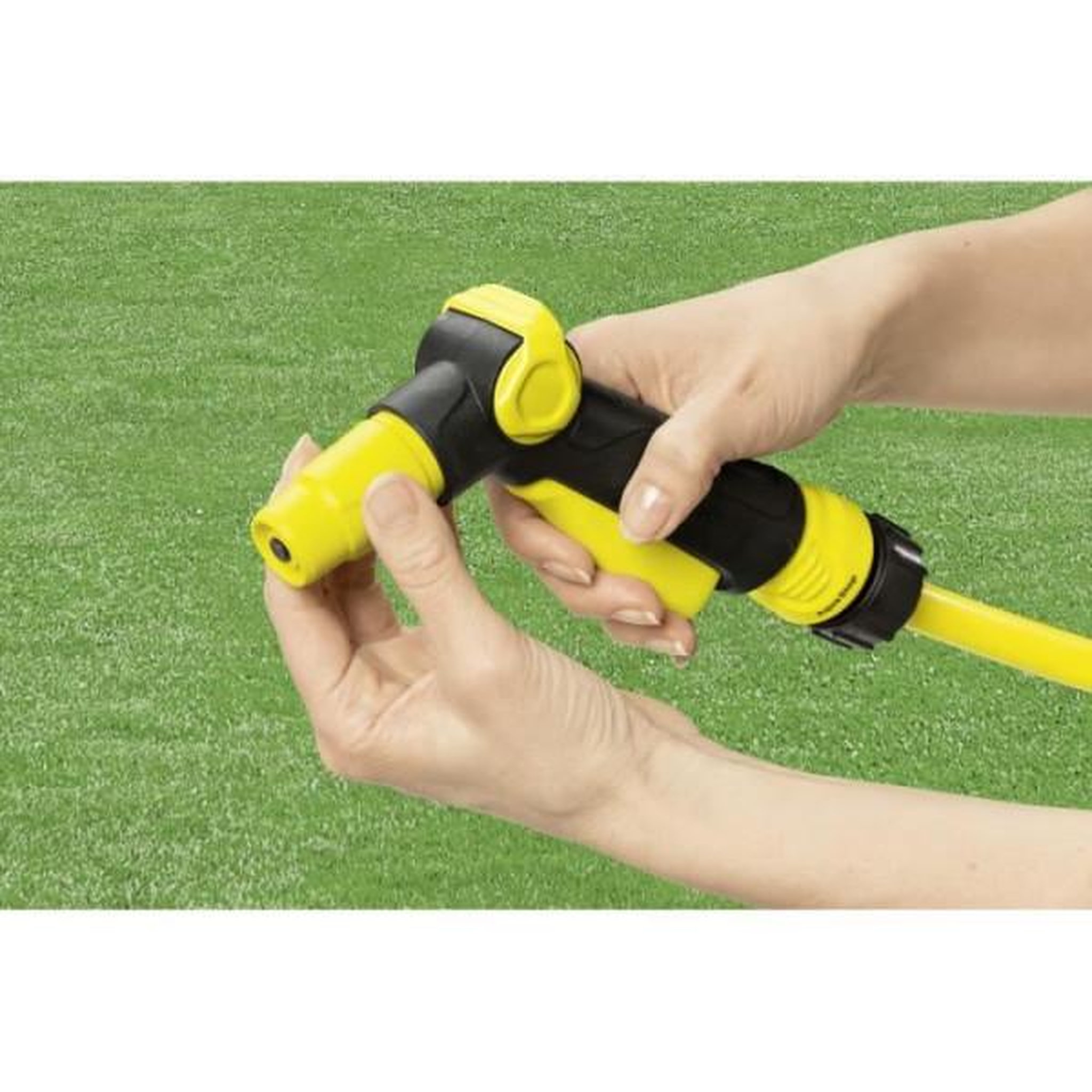 Voir la diapositive 3 : KARCHER Arroseur Set pistolet et accessoires d'arrosage KARCHER - 2 formes de jets