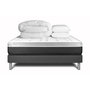 Voir la diapositive 2 : VITALIT Pack prêt à dormir VITAL SOFT 180 x 200 cm sommier Kit gris