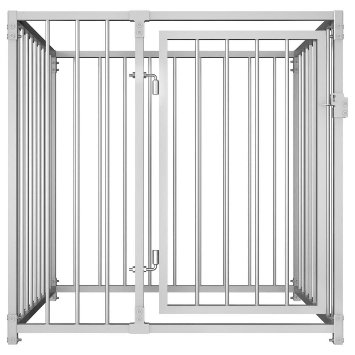 VIDAXL Chenil d'exterieur pour chiens 100 x 100 x 100 cm