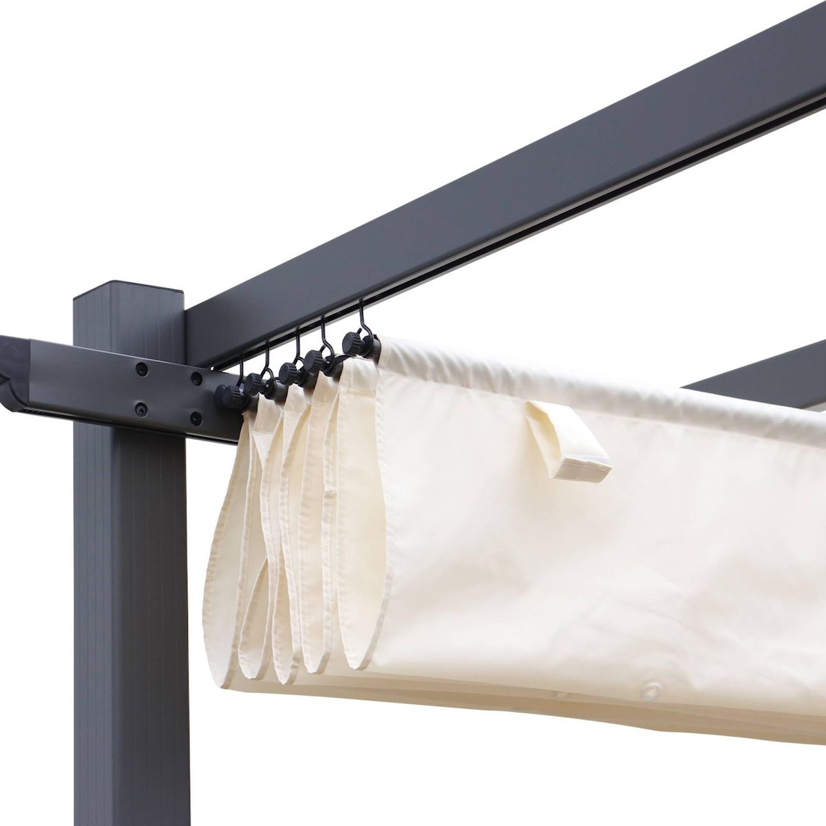 SWEEEK Toile de toit pour tonnelle 3x3m Isla - toile de rechange pergola, toile de remplacement