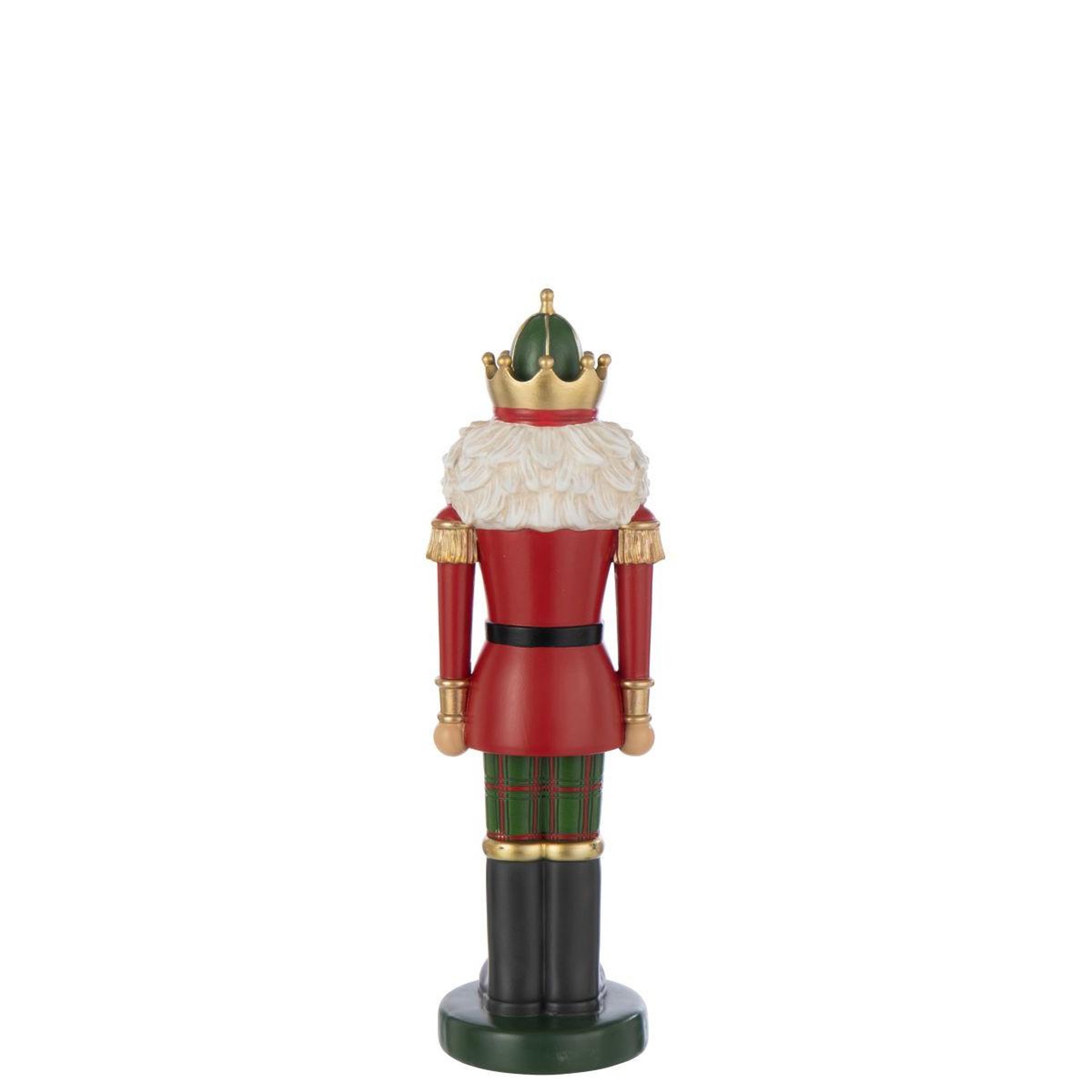 Voir la diapositive 2 : J-LINE Casse-noisette déco  christmas  38cm multicolore