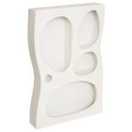 ATMOSPHERA Étagère Murale Organique  Chesni  122cm Blanc