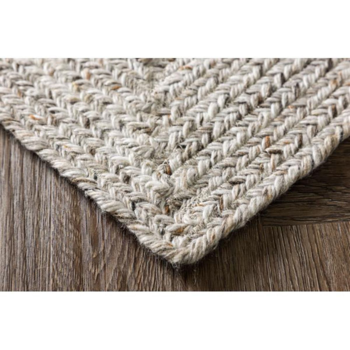 Paris Prix Tapis Déco Tressé  Petra  160x230cm Beige