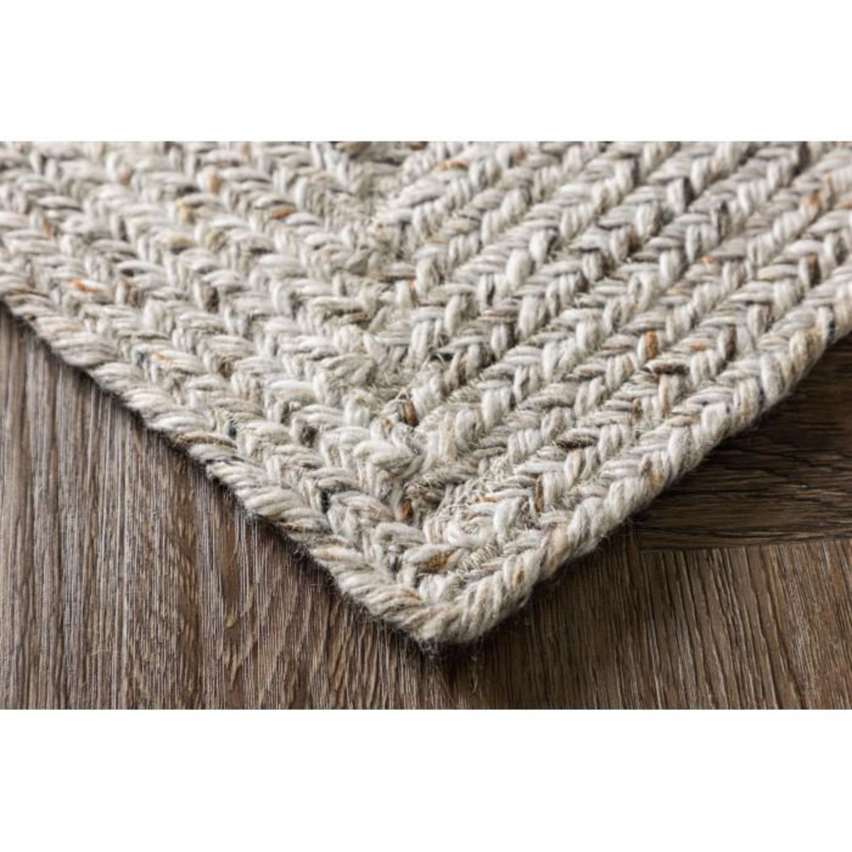 Paris Prix Tapis Déco Tressé  Petra  160x230cm Beige
