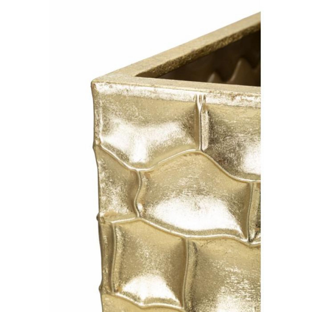 Paris Prix Lot de 3 Vases en Métal  Glody  94cm Or