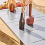 Voir la diapositive 4 : SWEEEK Table de jardin CHARLESTON extensible aluminium, 8 places, 210/300 x 100 x 75,5 cm