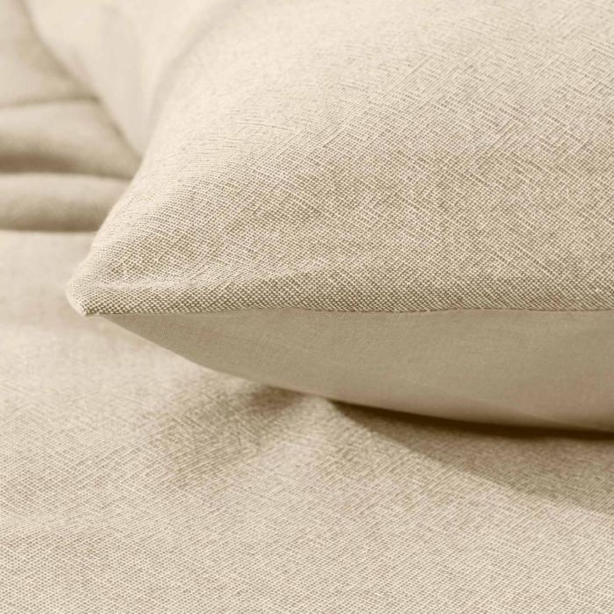 Paris Prix Parure de Lit 3 Pièces  Meline  240x220cm Sable