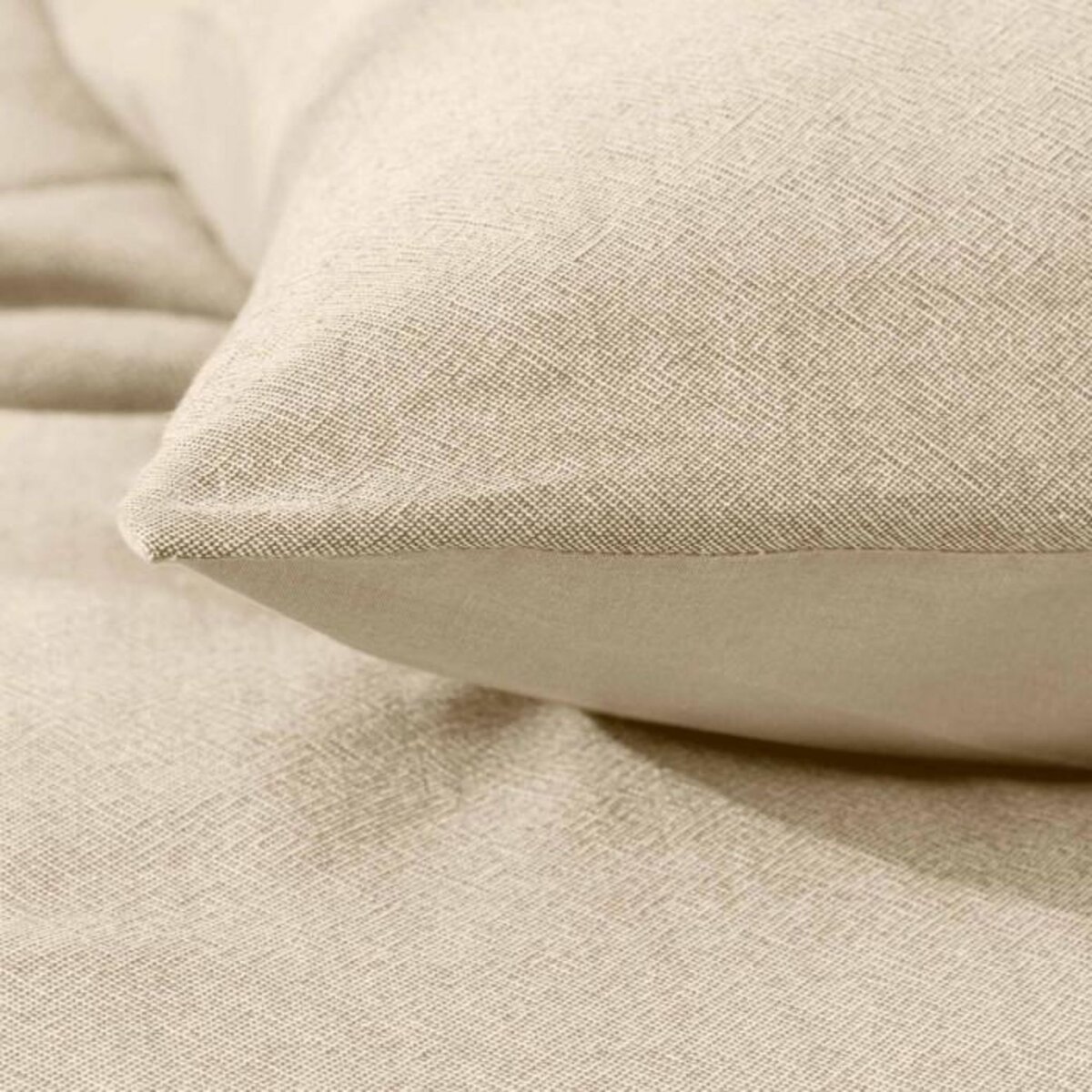 Paris Prix Parure de Lit 3 Pièces  Meline  240x220cm Sable