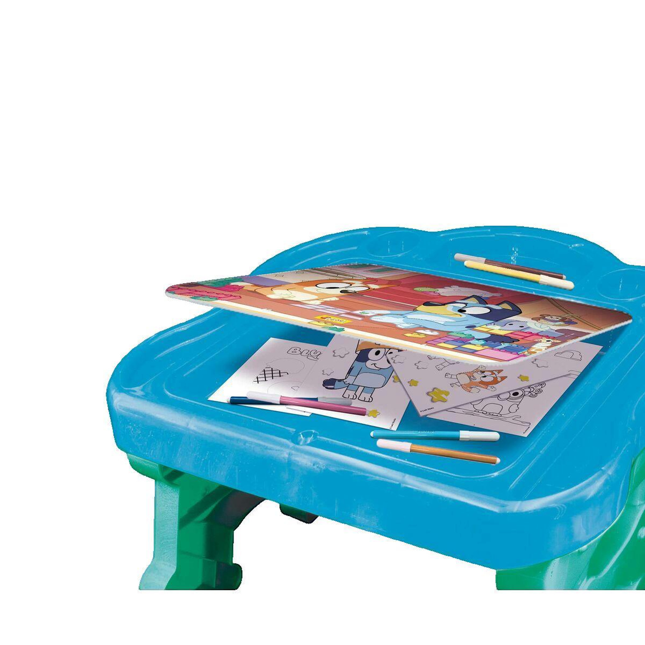 Voir la diapositive 2 : Liscianigiochi Bureau artistique Lisciani Bluey coloré
