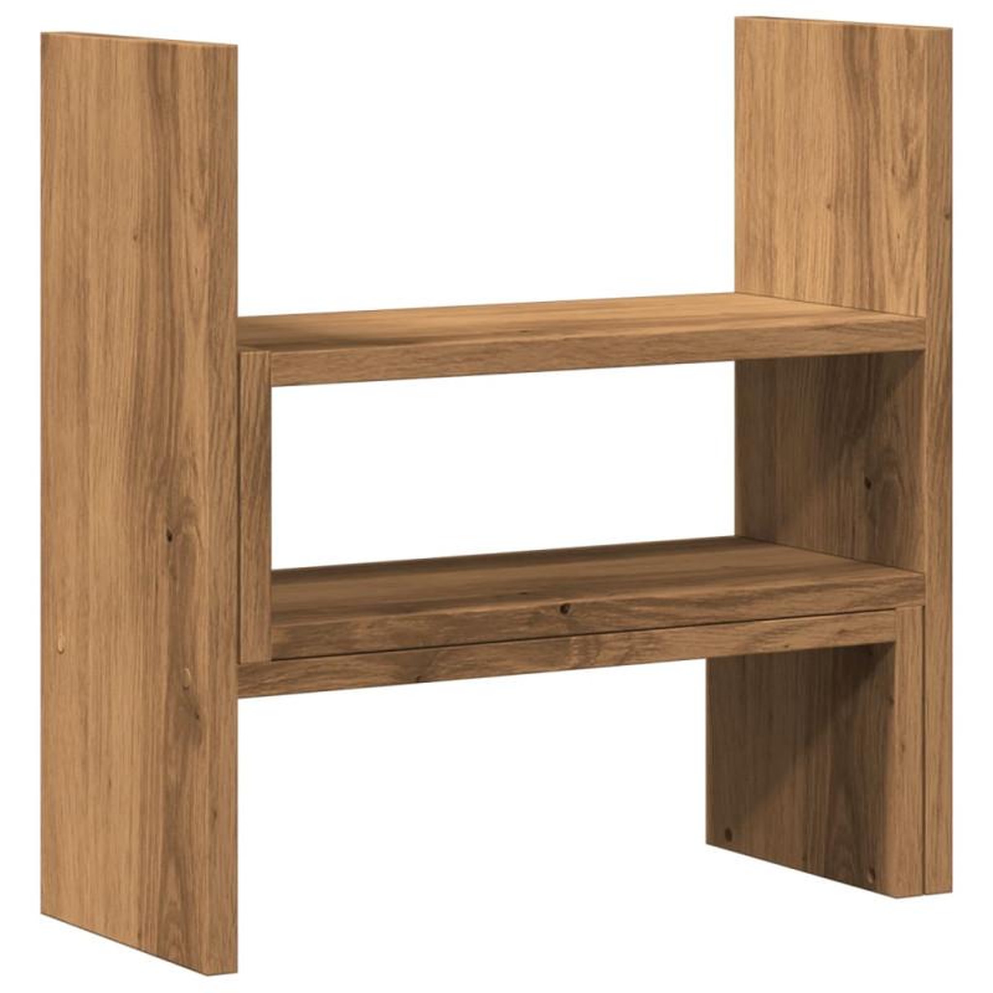 Voir la diapositive 6 : VIDAXL Organisateur de bureau réglable chêne artisanal bois ingénierie