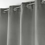 Voir la diapositive 2 : Paris Prix Rideau Isolant Thermique  Micropolar  135x260cm Gris