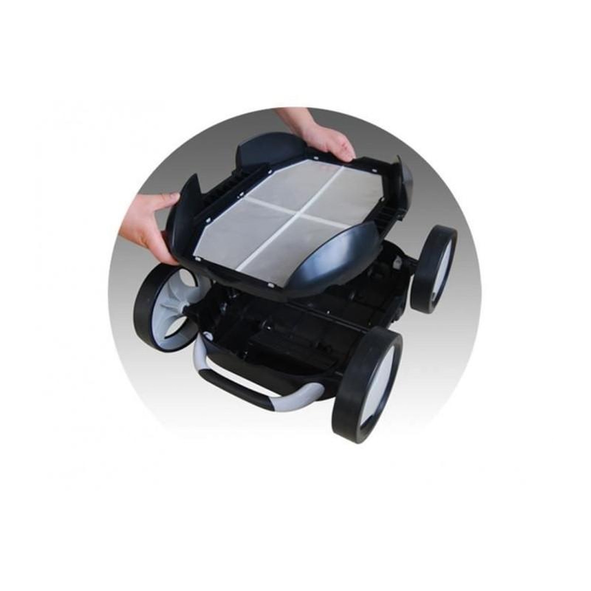 Voir la diapositive 4 : BESTWAY BESTWAY WALLI Robot nettoyeur electrique pour piscine fond jusqu'a 30° d'inclinaison 4 x 7m