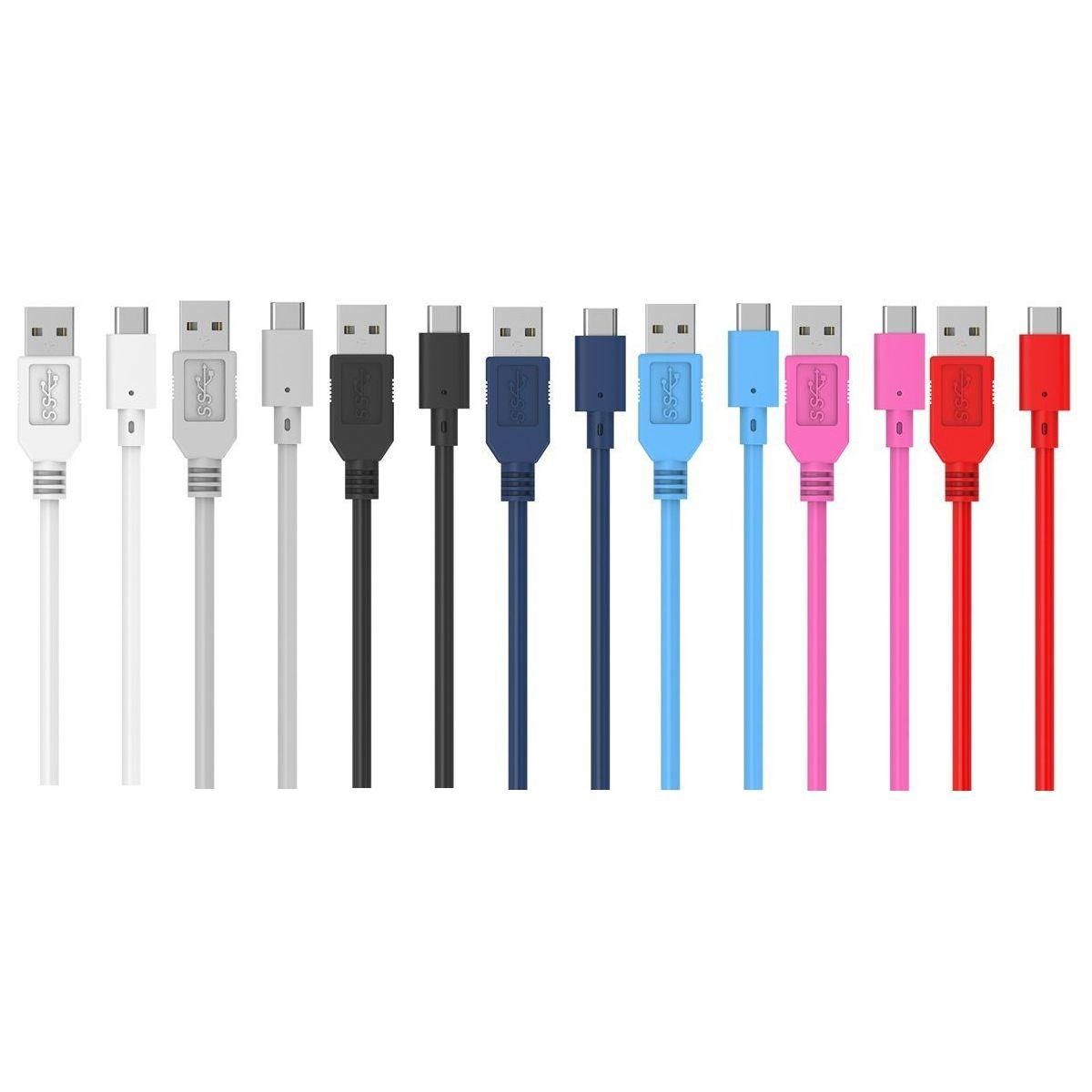 ESSENTIEL B Câble micro USB vers USB 1M Noir