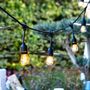 Voir la diapositive 5 : Lumisky Guirlande lumineuse PLANET Noir Metal 6M 10xE27