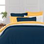 Voir la diapositive 3 : Sensei Maison Taie de traversin en percale de coton SOFT PERCALE - 45x185 cm