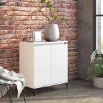 VIDAXL Buffet blanc 60x35x70 cm bois d'ingenierie
