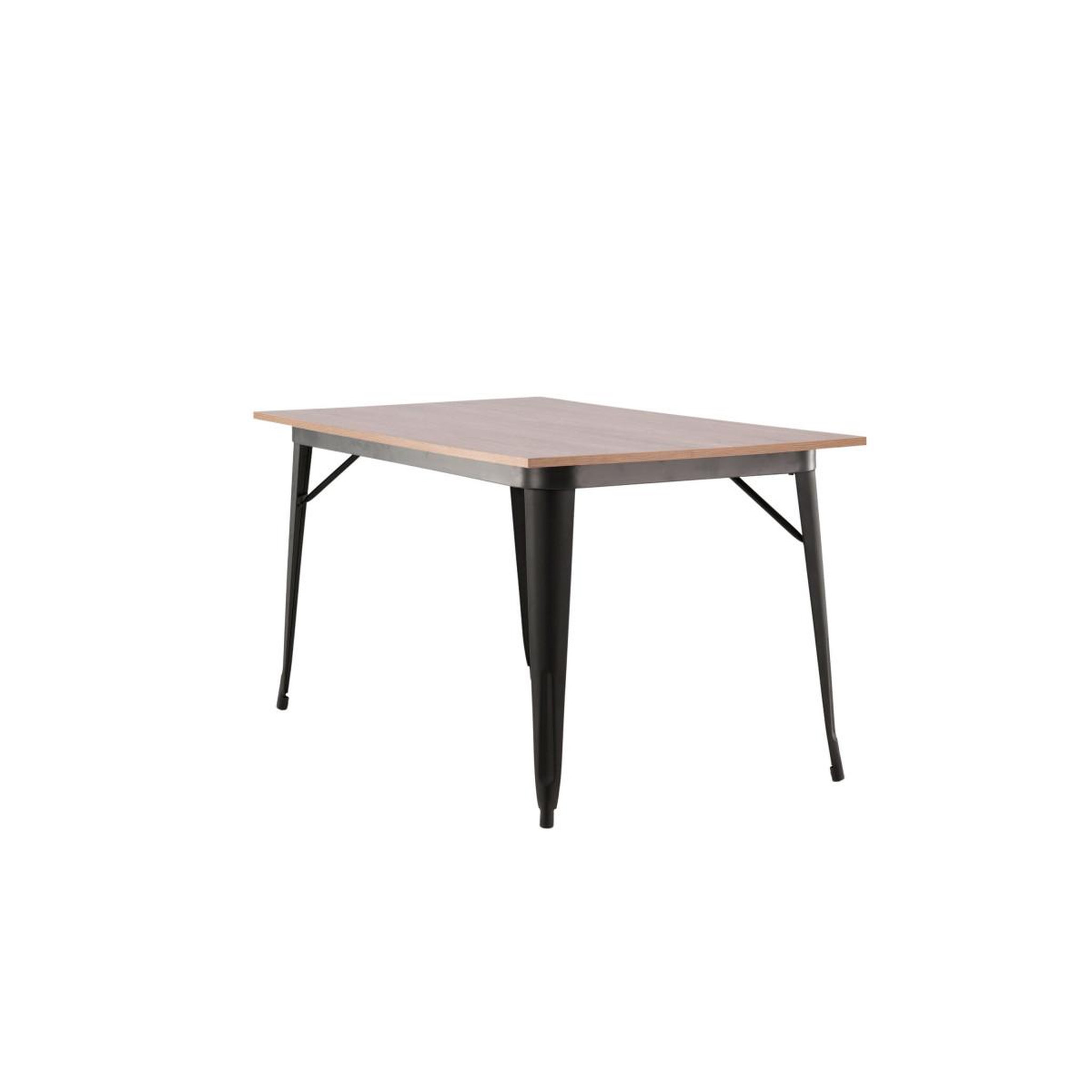 Voir la diapositive 6 : Paris Prix Table à manger design  tempe  140cm noyer